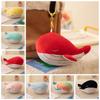 Fluffy Animal Whale Small Pendant Simulation Whale Plush Toy Children Girls Boys