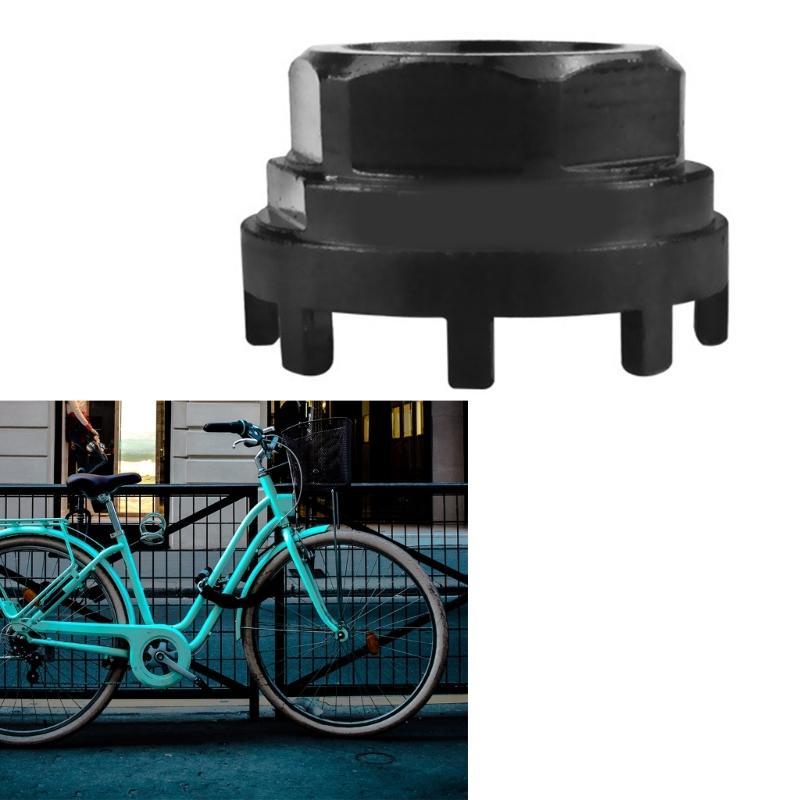 Bikes Lockring Tool Splines Bottom Bracket Tool Bikes Cartridges Tool Inner Tool with 8Teeth Lock Rings