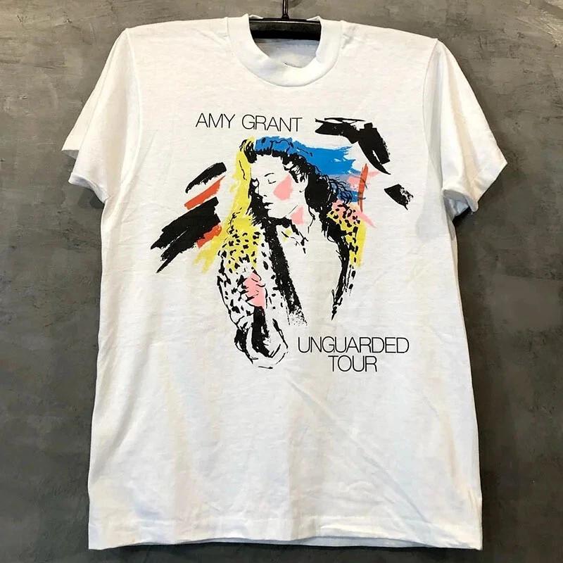 Amy Grant Trička Pánská Dámská Bílá Všechny Velikosti S-5XL Tričko