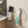 Glove Holder Clips Plastic Glove Storage Hooks Durable Space Saver for Household Rubber Glove Hanging Organization In Kitchen