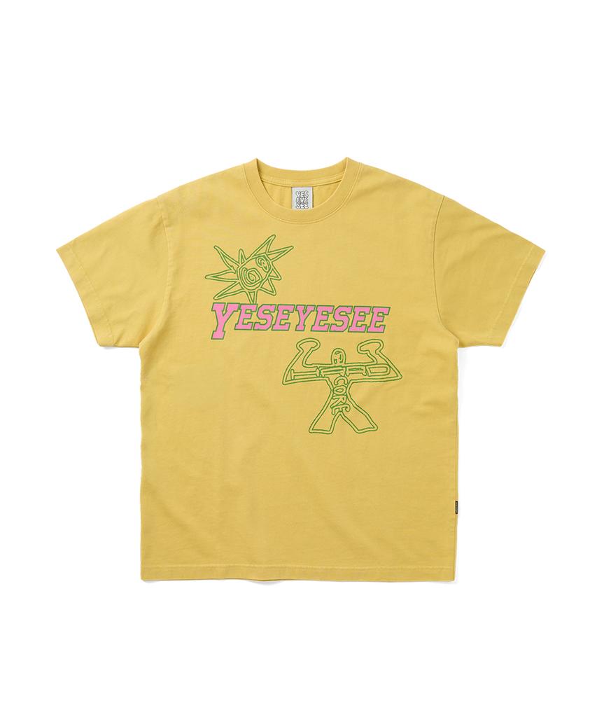 YESEYESEE Hardcore Tee Yellow