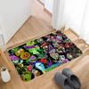 P-Plants-vs Cartoon Z-ZombieS Bathroom Mat Anti-slip Absorb Water Long Strip Cushion Bedroon Mat Hotel Decor Mat