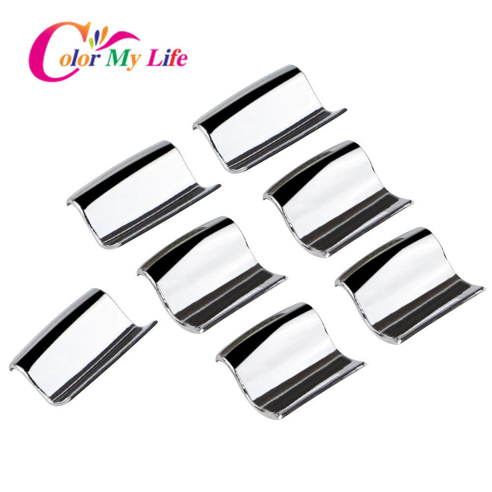 Kleur Mijn Leven 7 Stuks/Set Auto Raambedieningspaneel Knop Pailletten Sierstrip Sticker Geschikt voor Lexus CT200H ES300H 2010 -