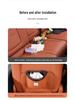 Multifunctional Car Trash Can & Umbrella Holder with Cup Organizer