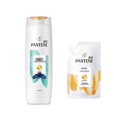 Pantene Silky Smooth Anti-Dandruff Shampoo & Refill Set
