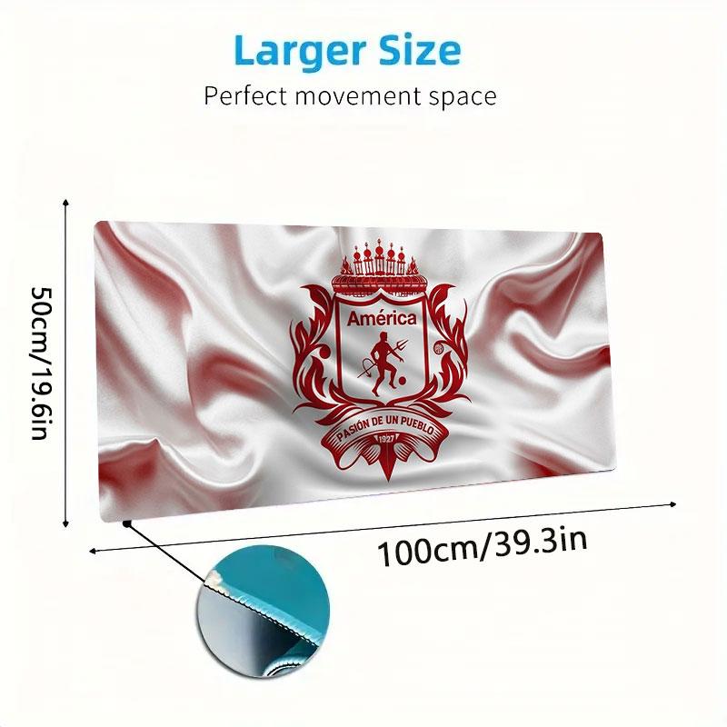 Arsenal F Large Size Mouse Pad Large Gaming Table Cushion Non-slip Laptop Tablet Big Mousepad XXL Mat Mini PC Playmat With Lock Edge