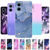 Pour Redmi 10 5G Coque 2022 Nouvelle Transparente Mode Filles Coques de Téléphone Souples pour Xiaomi Redmi 10 5G Coque Arrière en Silicone Pare-chocs en TPU