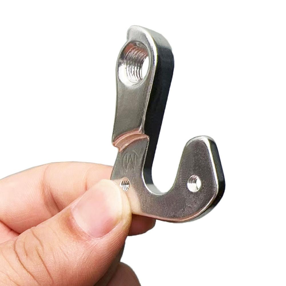 Aluminum Alloy Rear Gear Hanger Bicycle Tail Hook Black Silver