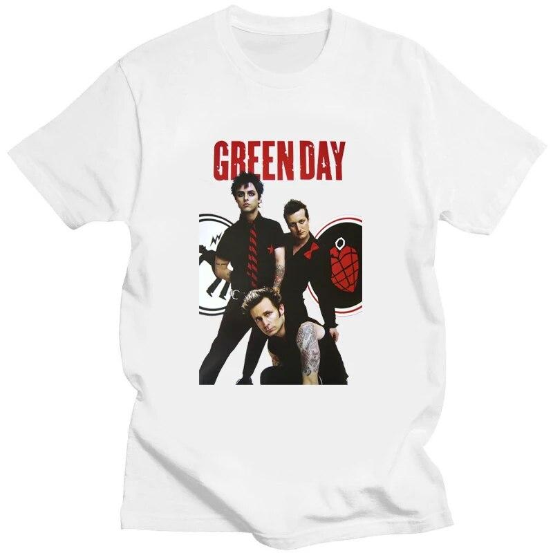Green Day «Американський ідіот Обкладинка альбому» Футболки унісекс Жіночі футболки великого розміру Новинка Смішний вуличний одяг Літня зручна футболка