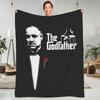 The Godfather Deken Film Roos Maffia Camping Flanel Beddengoed Plaids Warm Zacht Slaapkamer Aangepast DIY Sprei Cadeau