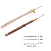 1Set French Embroidery Crochet Diy Hand Cross Stitch Cotto Crochet 3 Needles