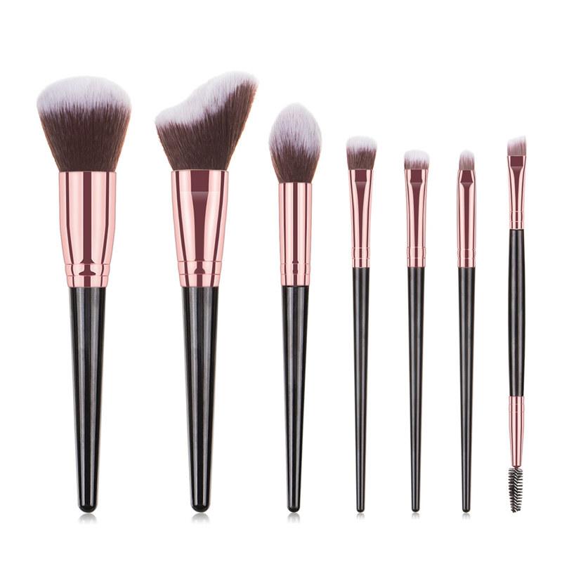 Set de pensule profesionale pentru machiaj, 7/10/15 bucăți, cu sac pentru fond de ten, fard de pleoape pentru gene, machiaj cosmetic, instrumente de frumusețe GZW