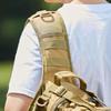 DYS Men Waterproof Oxford Fabric Tactical Shoulder Corssbody Sling Bag Chest Pack