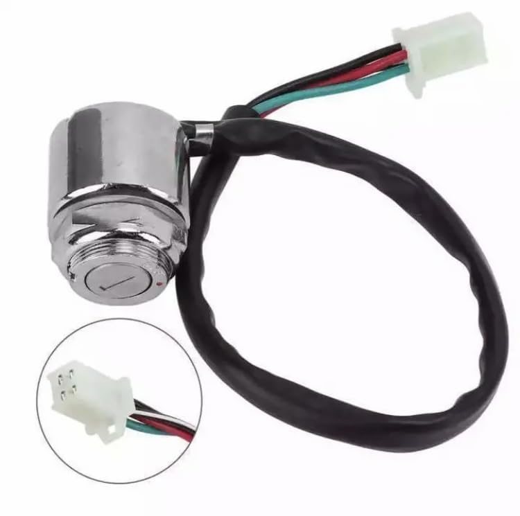 Deepa Ribusu ATV 4 Wheel Key Cylinder Main Key Universal Small Car 0.9 Inch (24 Mm) Tank Key Compatible