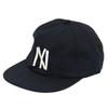 Cooperstown Ball Cap NYBC 1935 New York Black Yankees Logo Cap, Made In USA