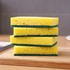 Wood Pulp Cotton Scouring Cloth Rag Wood Pulp Sponge Dishwashing Cotton Kitchen Suction Brush Pot Cleaning Sponge Magic Wipe Oil
