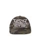 CRITIC Rift Lettering Destroy Washed Cap Khaki