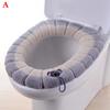 1Pcs Bathroom Toilet Seat Cover Soft Warmer Washable Mat Cover Pad Cushion Seat Case Toilet Lid Cover Accessories Bath Home