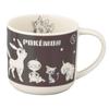Yamaka Shoten 9 x Pokemon Typen Serie "Pokemon" Tasse, Groß, Ca.. 8cm, 350ml, Dunkel, Merchandise, Geschirr, 3, Schwarz, PM273-11