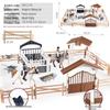 Children's Wildlife Simulation Horse Rider Toy Set