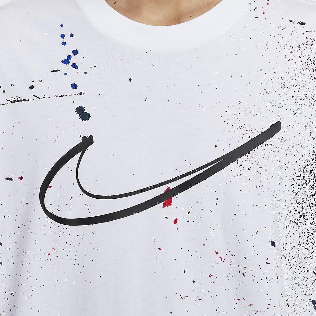 Nike x Futura Breaking Max90 T-shirt (Asia Sizing) White Men Streetwear HF5565100