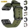 Canvas-Nylonband für Garmin Fenix 7 6X 6S 6 Pro 5X 5 5S 3HR Sportarmband für Garmin Band 22mm 26mm Armband Zubehör