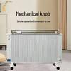 Carbon Fiber Wall-Mounted Electric Heater: Energy-Saving, Fast Heating, Silent for Bedroom, Bathroom, and Office