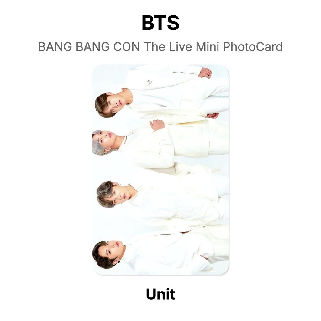 BTS BANG BANG CON The Live Mini PhotoCard Official Photocard