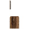 2 Piece Bathroom Furniture Set Rustic Wood Look Engineered Wood