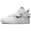 Air Force 1 Mid React 40th Anniversary - White Black Men Sneakers Yellow-Ochre Metallic-Gold DQ7668-100