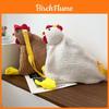 Plush Big Chicken Autumn Winter Large Capacity Crossbody Bag For Girls