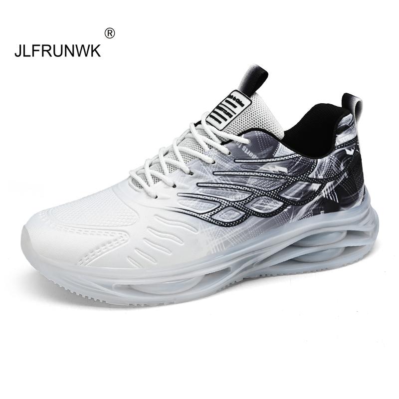 Men Running Shoes Comfortable Durable Breathable Anti-slip Casual Men's Shoes Lightweight Soft Lace-up Sports Shoes Men