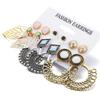 Fashion Latest Stylish 6-20 Pairs Combo Earrings for Women and Girls
