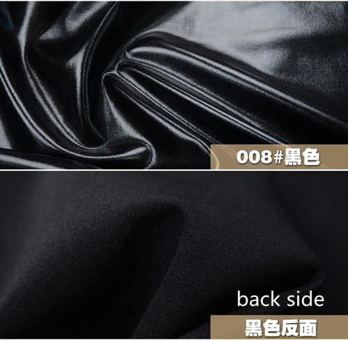 150cm*50cm Material Spandex Elastic Auriu Lucios cu Folie Bronzată Material PU piele lucioasă pentru Costum Cosplay de Scenă DIY Rochie