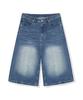 Geulapig Rodin Washed 3/4 Bermuda Denim Shorts 3 Colors [Grsd_8001]