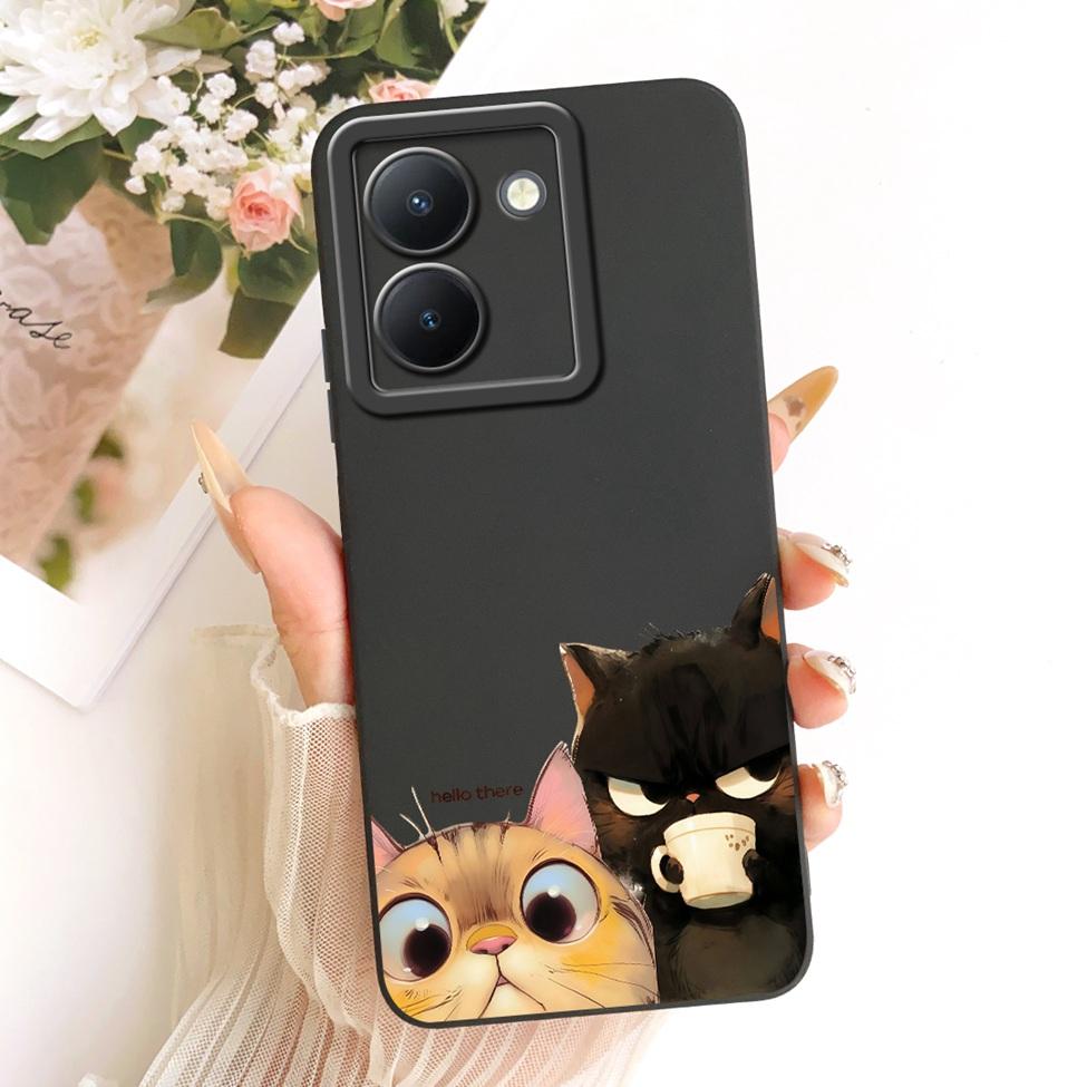 Case For Vivo Y36 4G Cover V2247 Luxury Fashion Cool Kawaii Cute Painted Silicone Phone Casing For Y36 Vivo Y 36 4G