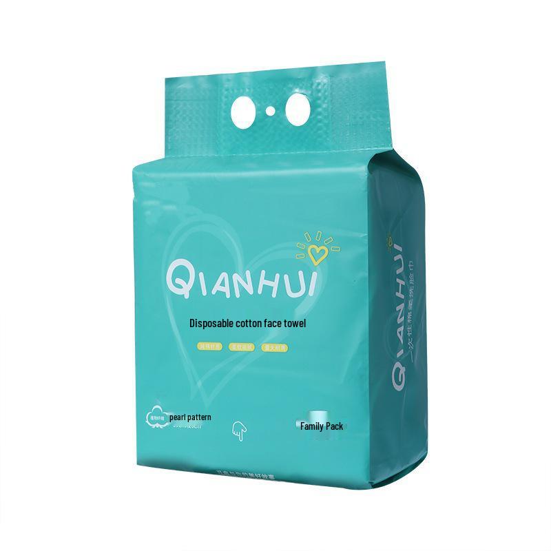 Thickened Disposable Cotton Face Wash Towels for Cleansing and Makeup Removal