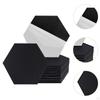 12 stück Akustische Panels Sound Absorbieren Fliesen Selbst Sticky Wand für