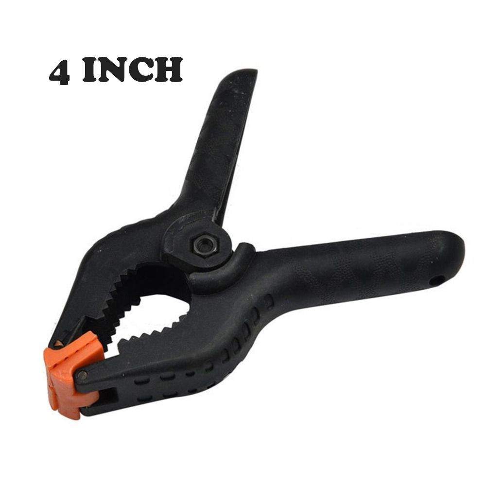 Tongs Various Sizes Grip Woodworking Toggle Clamps Plastic Nylon Spring Clip