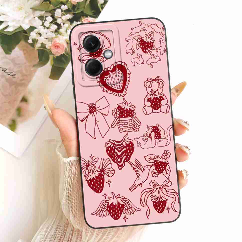 Fashion Paint For Redmi Note 12 5G 22111317I Case Cartoon Panda Silicone Cover For Redmi Note12 Note 12 5G 22111317G Phone Shell