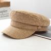 Retro Adjustable Women Beret Caps Breathable Navy Hat Sailor Hats Spring Autumn