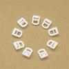 Modern Plastic Car Curtain Buckles - Lifting Ring Hook Buckle for Vehicle Track Slider Accessories