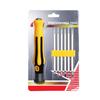 1Set 6-In-1 Magnetic Screwdriver Set Blossom Triangle Special-Shaped Multifunctional Precision Handheld Maintenance Tools