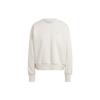 X Stella McCartney Pure Logo Loose Round Neck Long Sleeve Sweatshirt Women Tops Off-White IQ2637