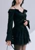 Bisou Olivia Lace Skirt (Black)