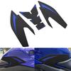 AUSHOOL Motorcycle Tank Motorcycle Tank Protector Tank Traction Pad Compatible with Yamaha Pad, Rubber, Pad, YZF-R25 YZF-R3 (2019-2025) (Blue)