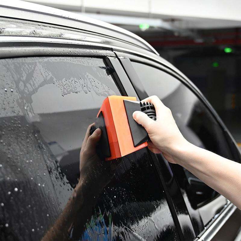 Scraper Soft Silica Rubber Squeegee Tint Tool Glass Water Wiper Car Styling Sticker Accessory Window Film Card Squeegee