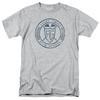 Mighty Morphin Power Rangers Angel Grove HS T Shirt Mens Licensed Tee Sport Grey