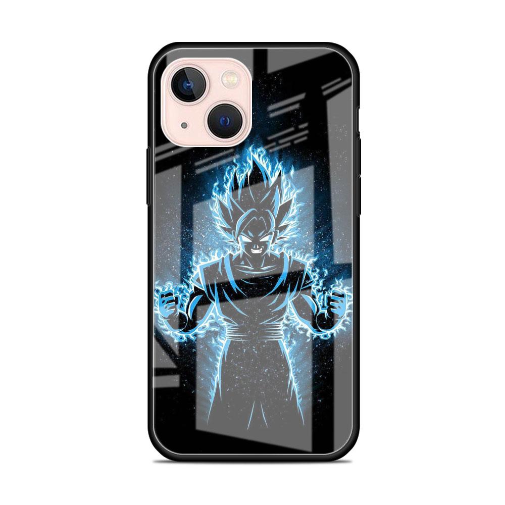 Glass Case For Apple iPhone 14 13 Pro 11 12 7 8 Plus SE 2022 XR X XS Max 6 6S Tempered Phone Cover Anime-Dragon-Ball