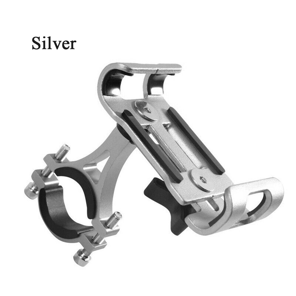 Support de téléphone portable antidérapant en métal Supports de vélo Support de téléphone en aluminium Support de téléphone pour vélo moto